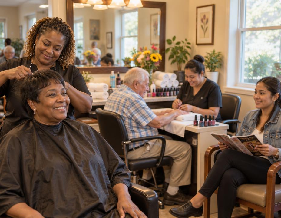 Hairstyle & Manicure Services